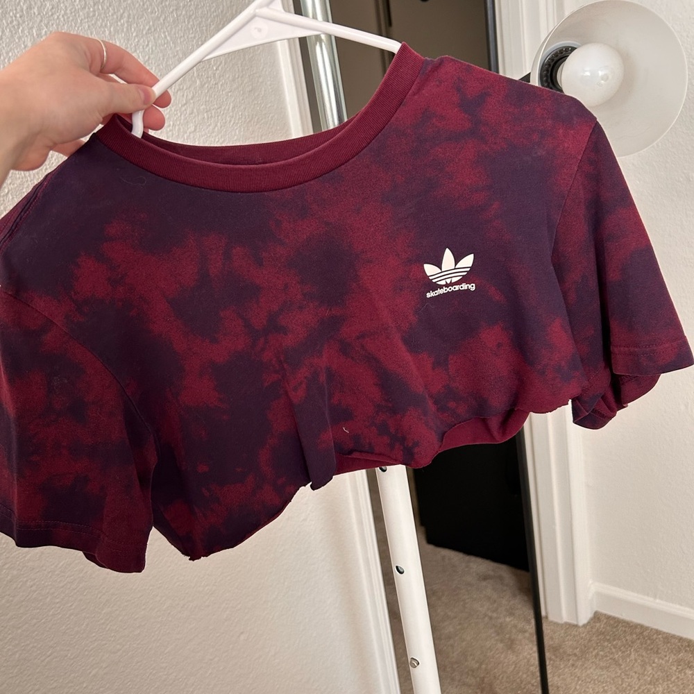 adidas cropped t